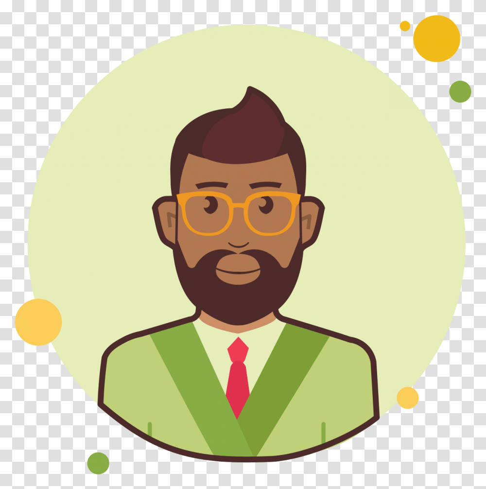 Download Hd Business Man With Beard Icon Businessperson Icon Business Person, Face, Head, Crowd, Audience Transparent Png