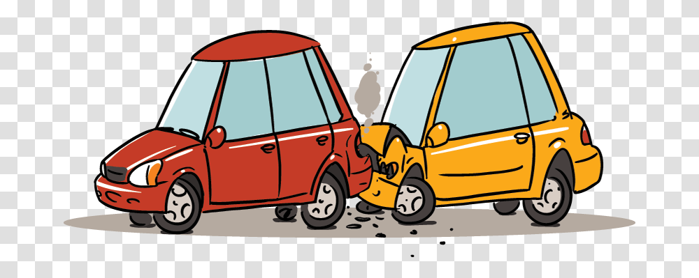 Download Hd Car Crash Cartoon Clipart Car Crash Cartoon, Vehicle, Transportation, Automobile, Wheel Transparent Png