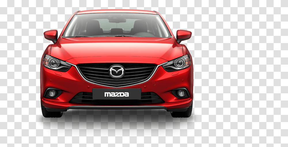 Download Hd Car Front View Red Car Front, Vehicle, Transportation, Automobile, Sedan Transparent Png