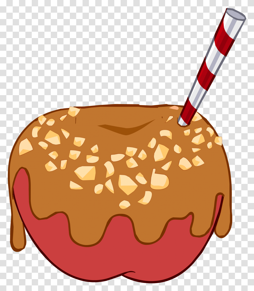 Download Hd Caramel Apple Costume Icon Club Penguin Food Costumes, Dessert, Cake, Sweets, Cream Transparent Png