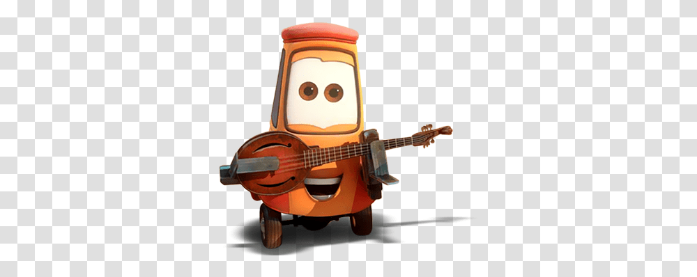 Download Hd Cars The Movie Characters Topolino Hybrid Guitar, Leisure Activities, Musical Instrument, Toy, Bass Guitar Transparent Png