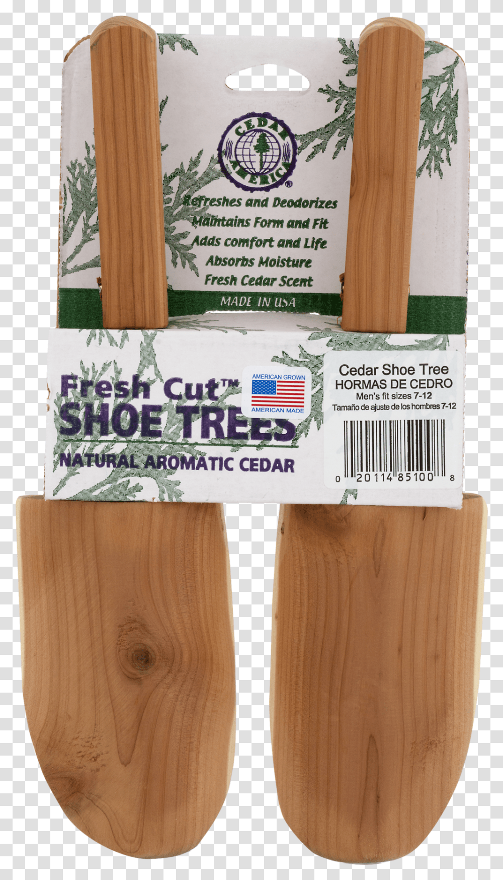 Download Hd Cedaramerica Aromatic Cedar Classic Shoe Trees Plywood, Word, Hardwood, Plant, Text Transparent Png
