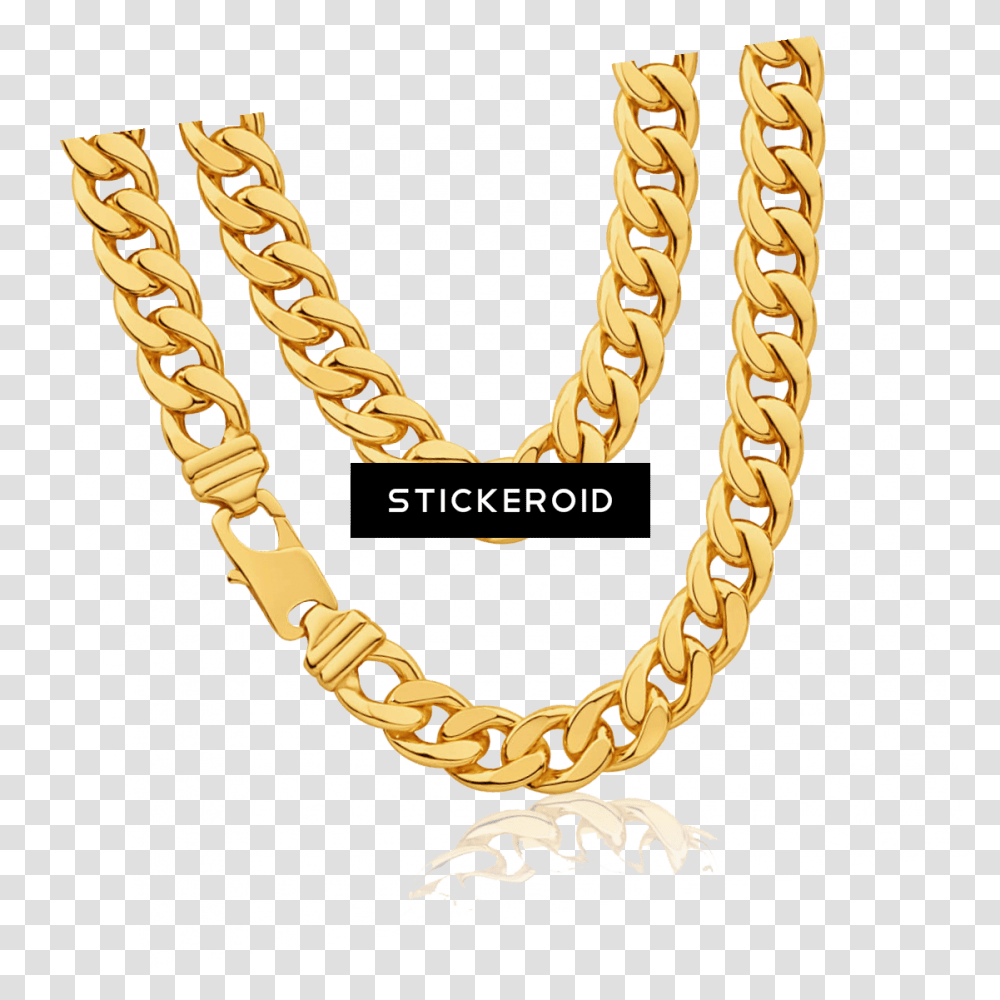 Download Hd Chain Gold Chain Vector Gold Chain Necklace, Bracelet, Jewelry, Accessories, Accessory Transparent Png