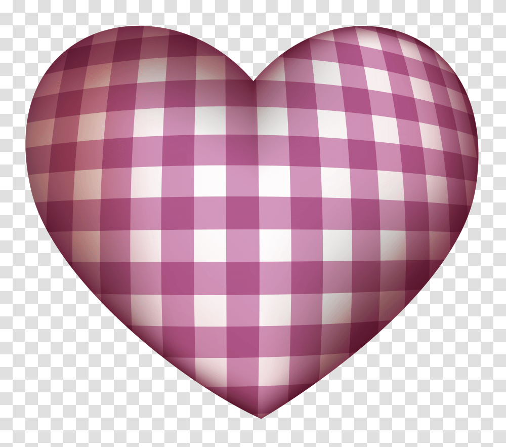 Download Hd Checkered Heart Clipart Heart Crown Checkered Background, Balloon, Rug, Cushion, Sphere Transparent Png