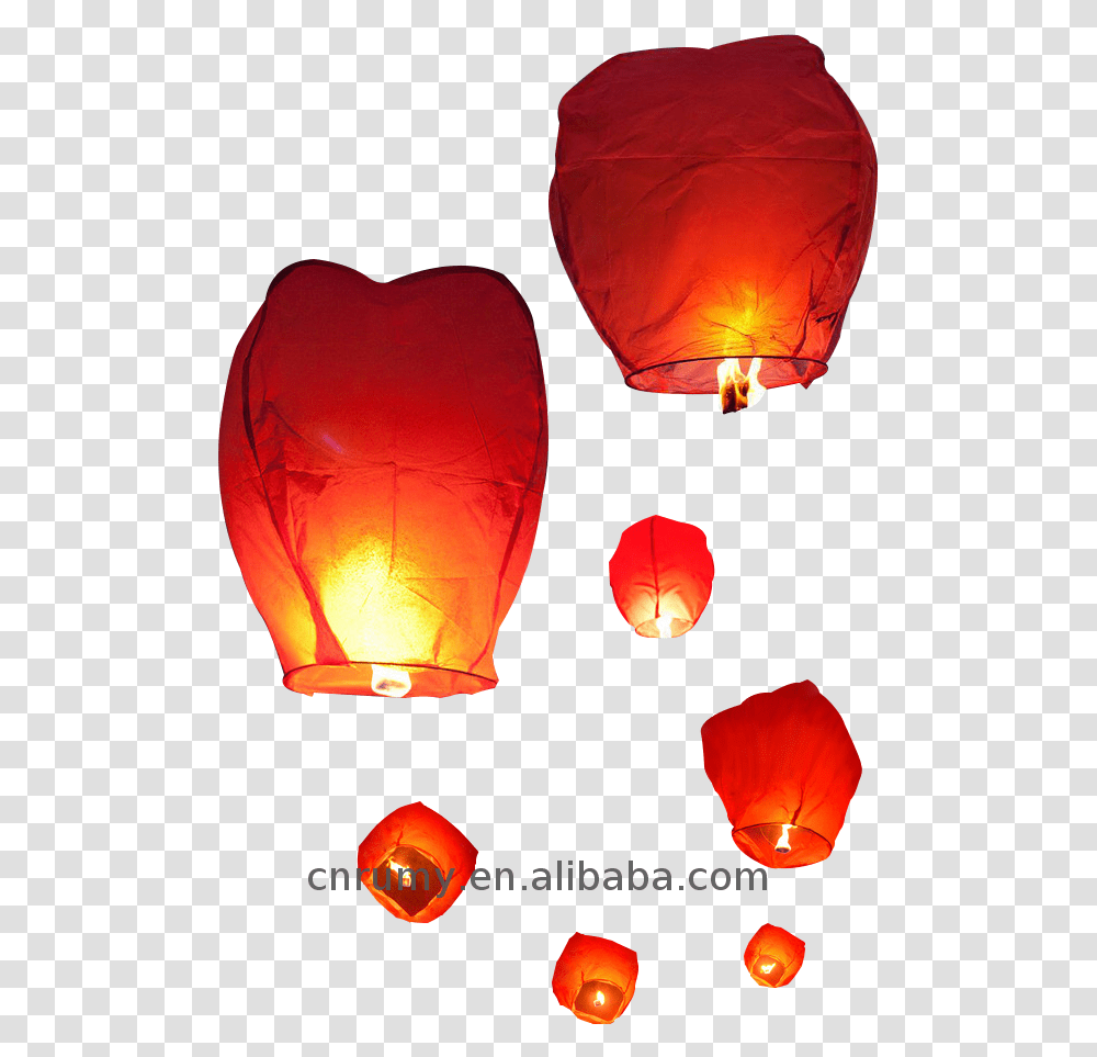 Download Hd China Thai Sky Lanterns, Lamp, Lampshade Transparent Png