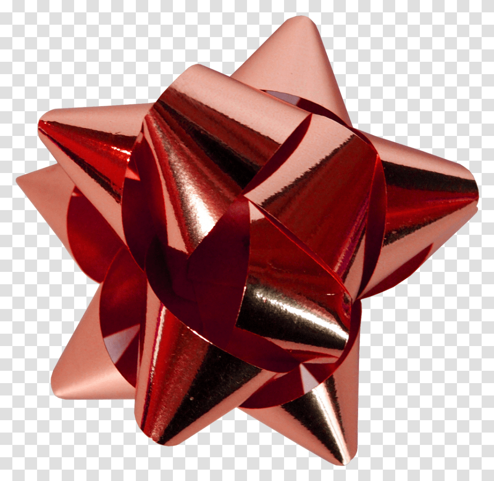Download Hd Christmas Bow Green Present Ribbon Green Christmas Ribbon, Symbol, Star Symbol, Dynamite, Bomb Transparent Png