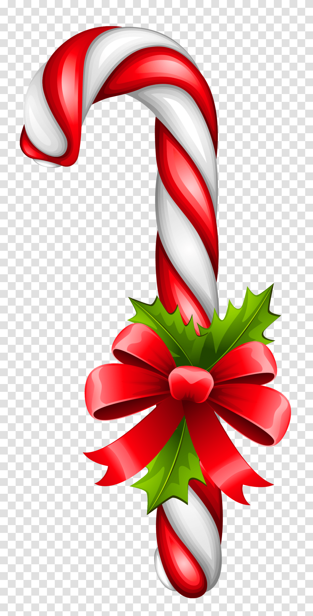 Download Hd Christmas Candy Cane Christmas Candy Cane, Food, Gift, Plant Transparent Png