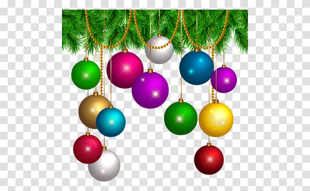 Download Hd Christmas Flowers Diy Tree 1st Background Free Christmas Ornament Clip Art, Sphere, Pattern, Plant, Lighting Transparent Png