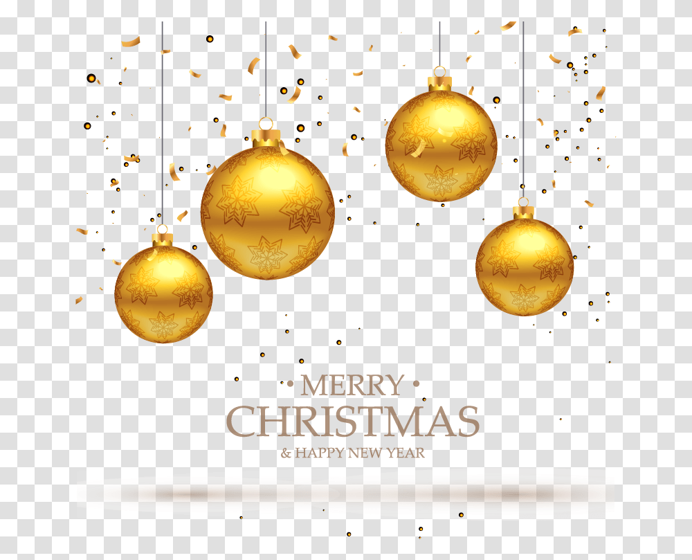 Download Hd Christmas Flyer Background Gold Christmas Christmas Gold Icons, Lighting, Lamp, Ornament, Paper Transparent Png