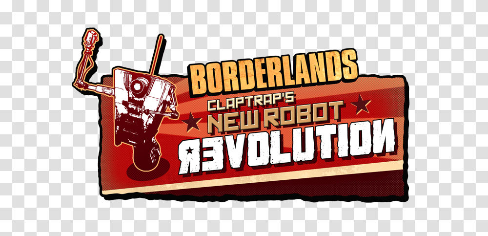 Download Hd Claptrap's New Robot Revolution Funko Pop Borderlands, Text, Label, Leisure Activities, Clothing Transparent Png