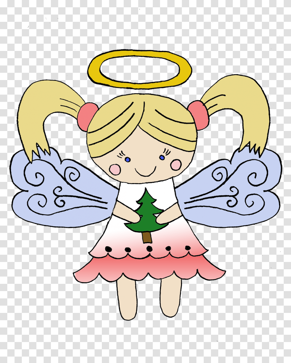 Download Hd Clip Angel Mart Christmas Angel Hd, Pottery, Teapot, Sweets, Food Transparent Png