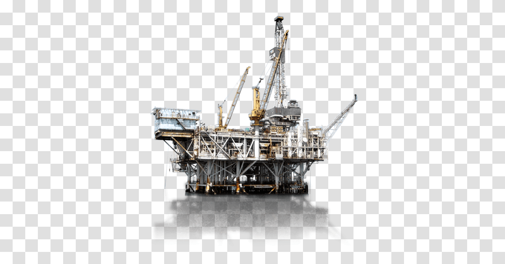 Download Hd Cloud Oil Rig Scotland Oil And Gas, Construction Crane, Oilfield, Lighting Transparent Png