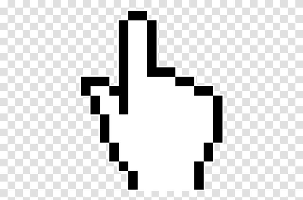 Download Hd Computer Mouse Pointer Cursor Icons Mouse On Computer Screen, Stencil, Symbol, Cross, Text Transparent Png