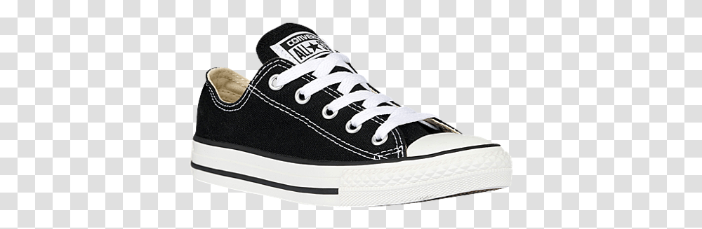 Download Hd Converse Converse All Star Shoes Converse Preschool Black, Footwear, Clothing, Apparel, Sneaker Transparent Png