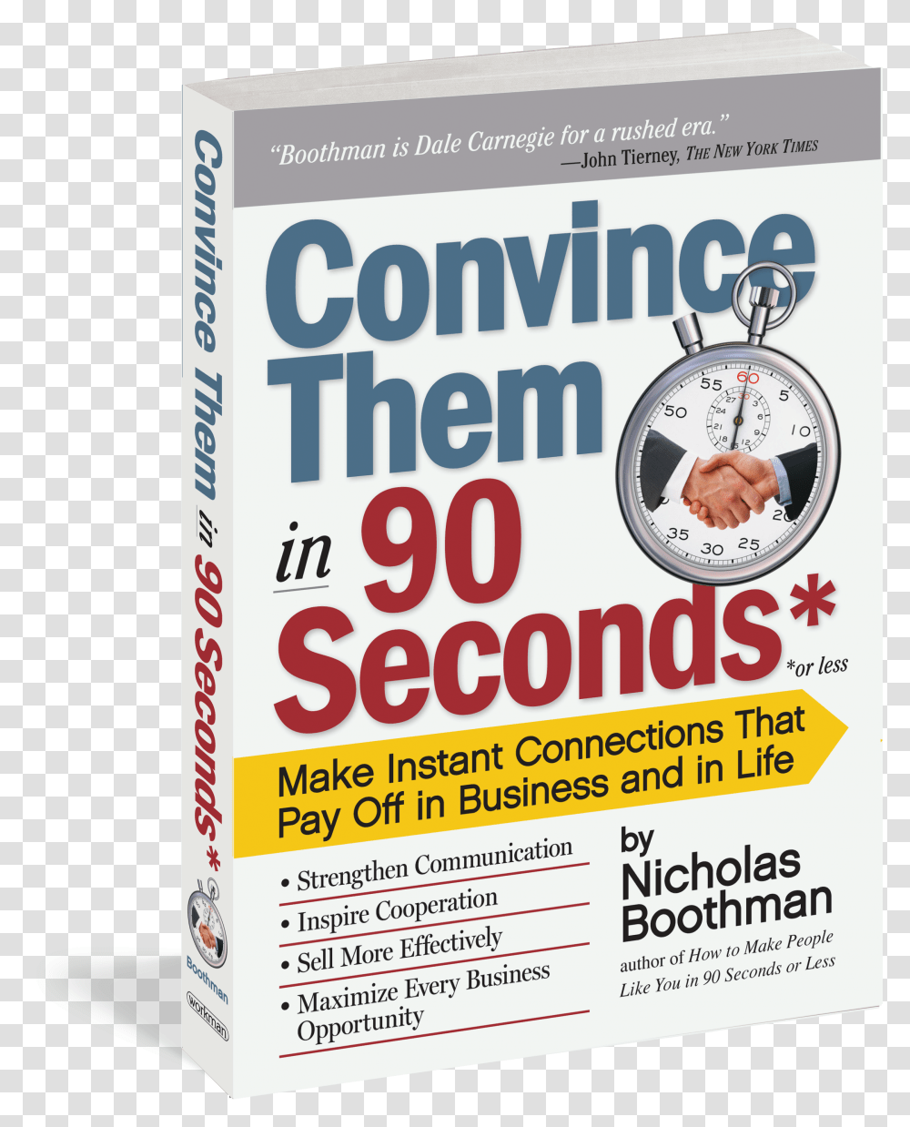 Download Hd Cover Convince Them In 90 Seconds Vertical, Poster, Advertisement, Flyer, Paper Transparent Png