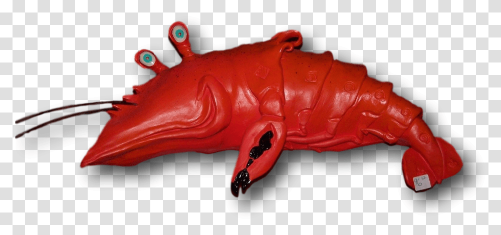 Download Hd Crawfish Fish With Attitude Animal Figure, Inflatable, Lobster, Seafood, Sea Life Transparent Png