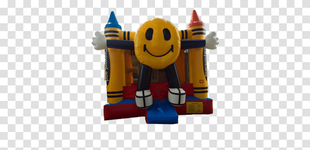 Download Hd Crayolasmiley Face Emoji Bounce House Emoji Baby Toys, Robot Transparent Png