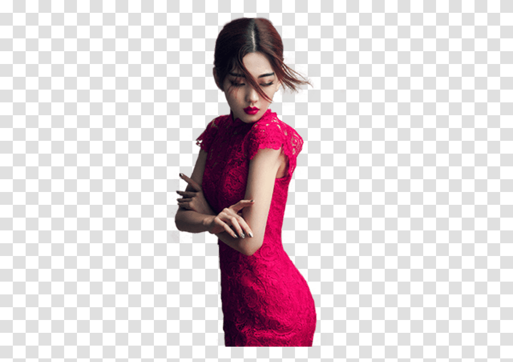 Download Hd Crown Chinese Casino Girl, Performer, Person, Clothing, Leisure Activities Transparent Png