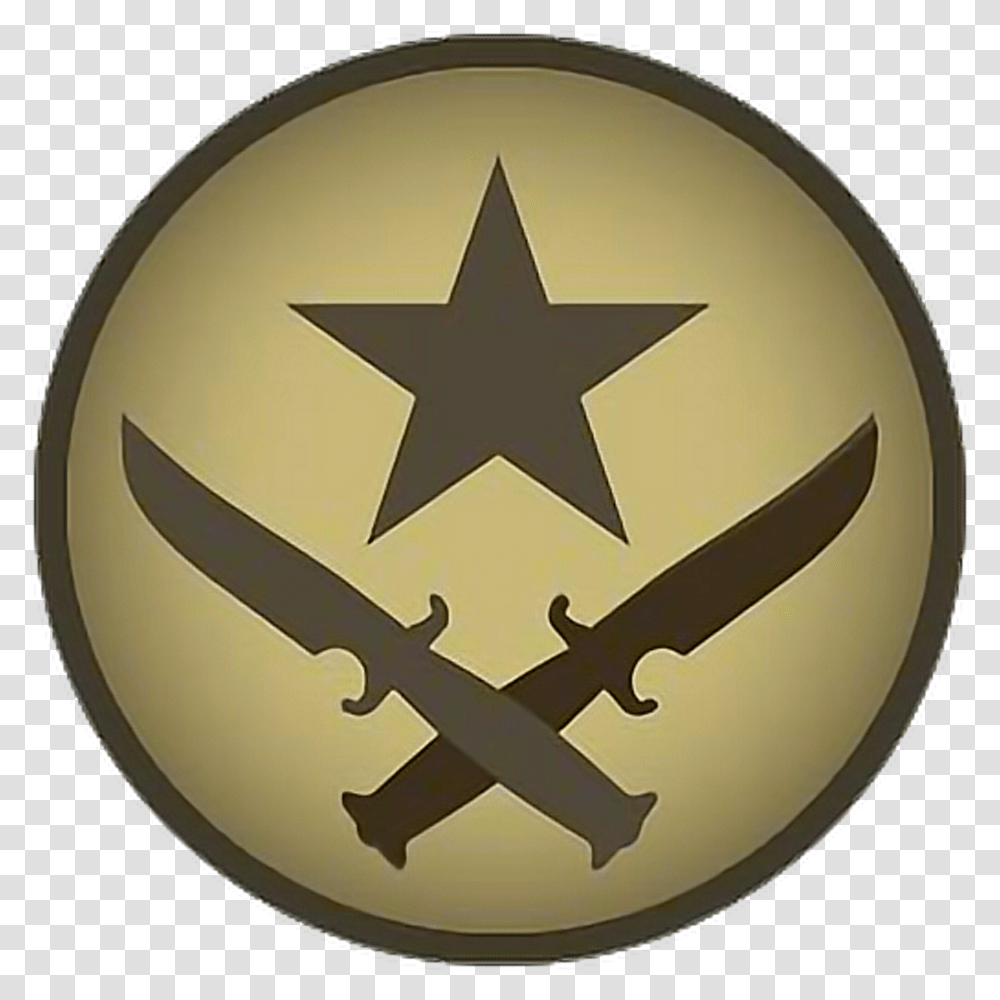 Download Hd Csgo War Terrorist Cs Go Terrorist, Symbol, Star Symbol, Cross, Emblem Transparent Png