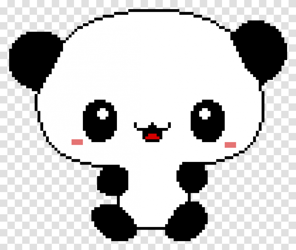 Download Hd Cute Panda Cartoon Image Single And Looking For Love, Stencil, Cross, Symbol, Piggy Bank Transparent Png