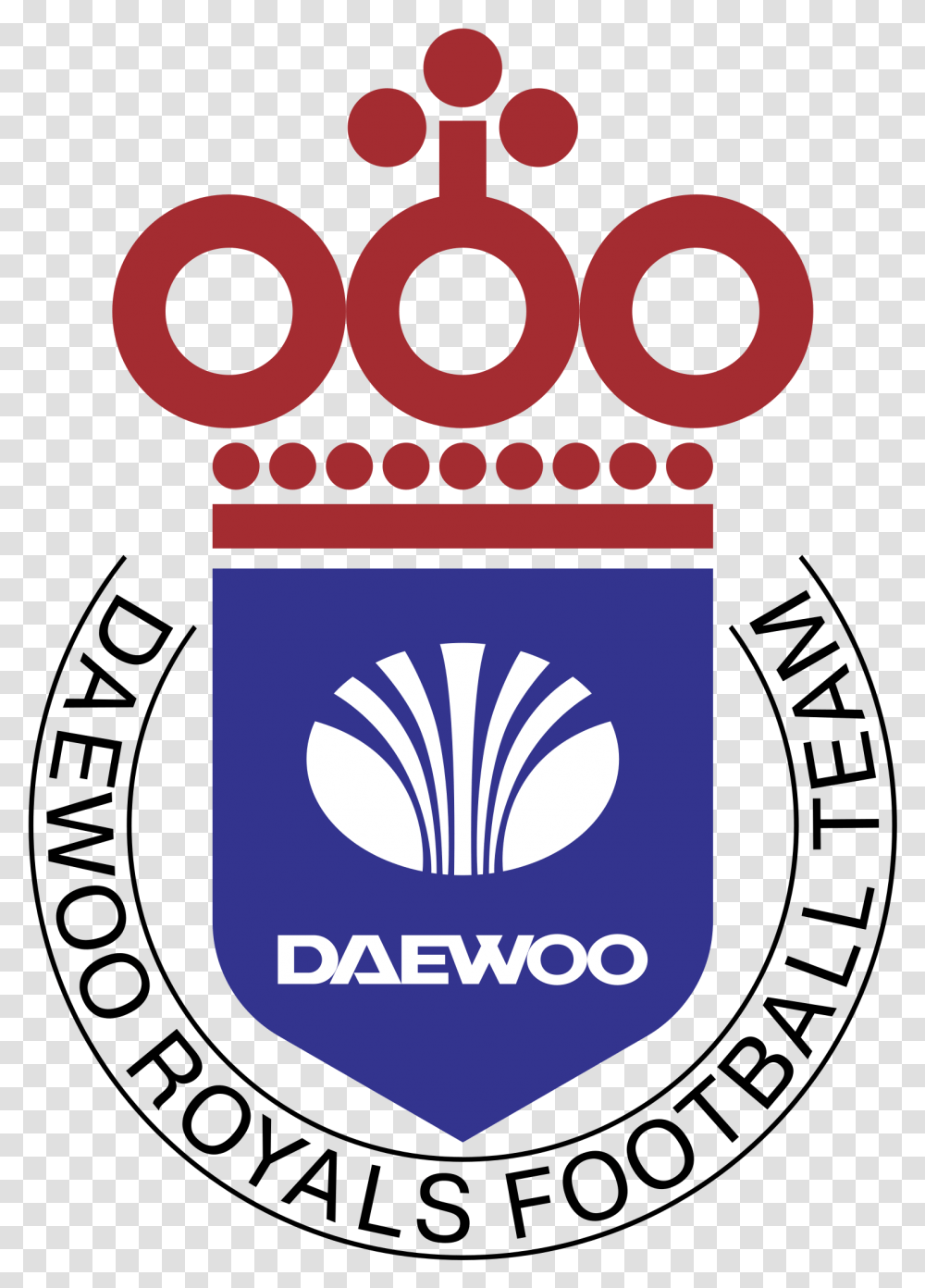 Download Hd Daewoo Royals Logo Daewoo, Symbol, Trademark, Graphics, Art Transparent Png