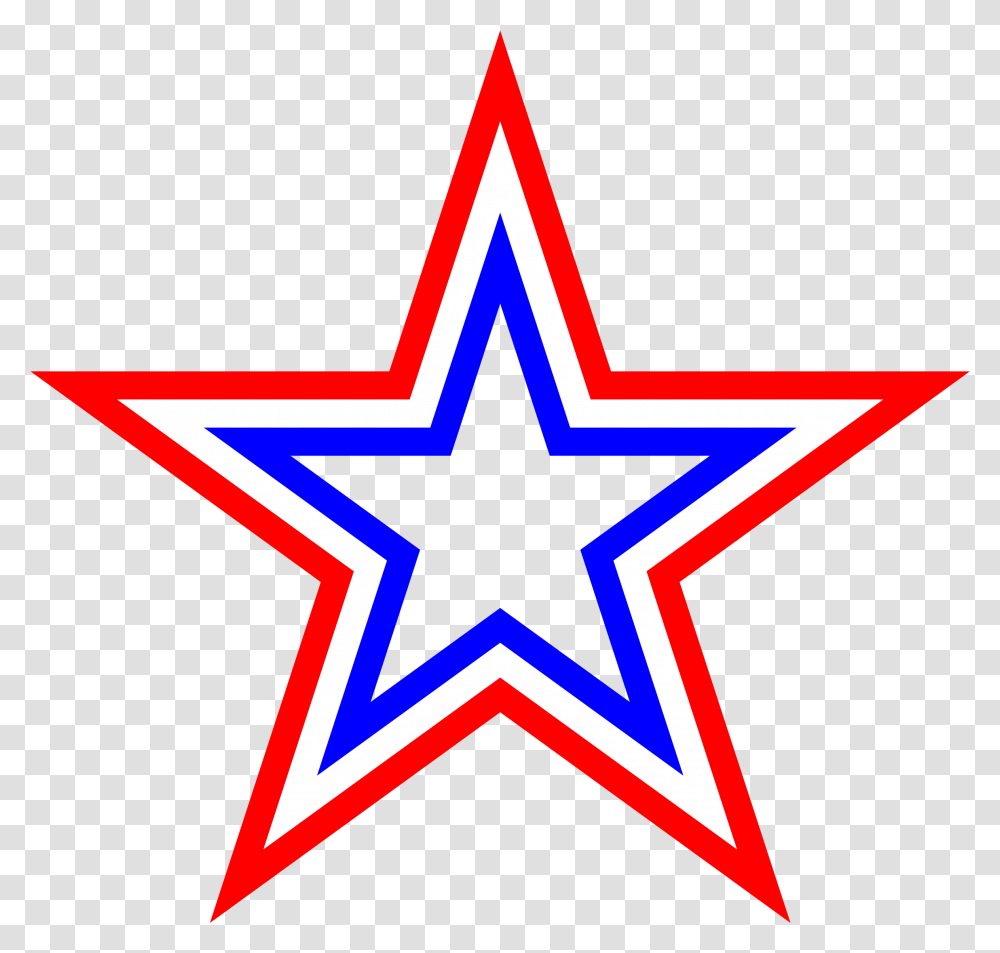 Download Hd Dallas Cowboys Nfl Red White Blue Star Clipart, Symbol, Star Symbol Transparent Png