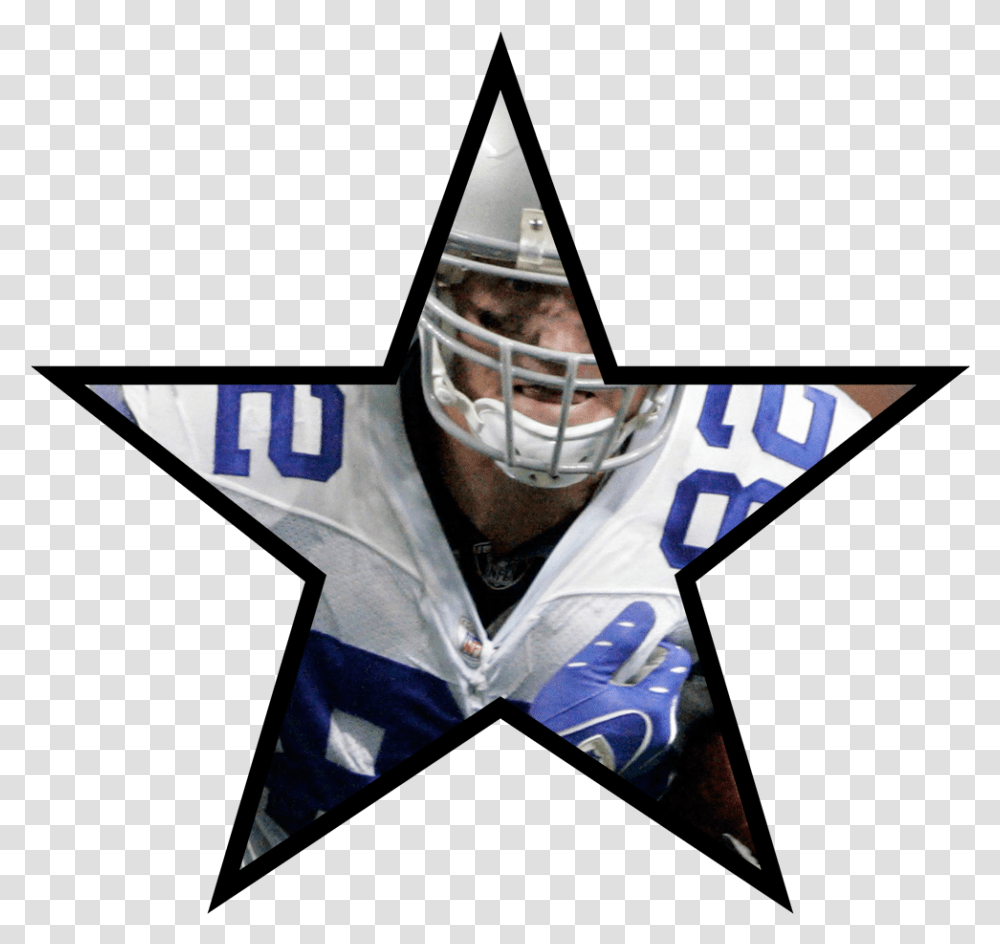 Download Hd Dallas Cowboys Star Bfdi Star, Helmet, Clothing, Person, Art Transparent Png