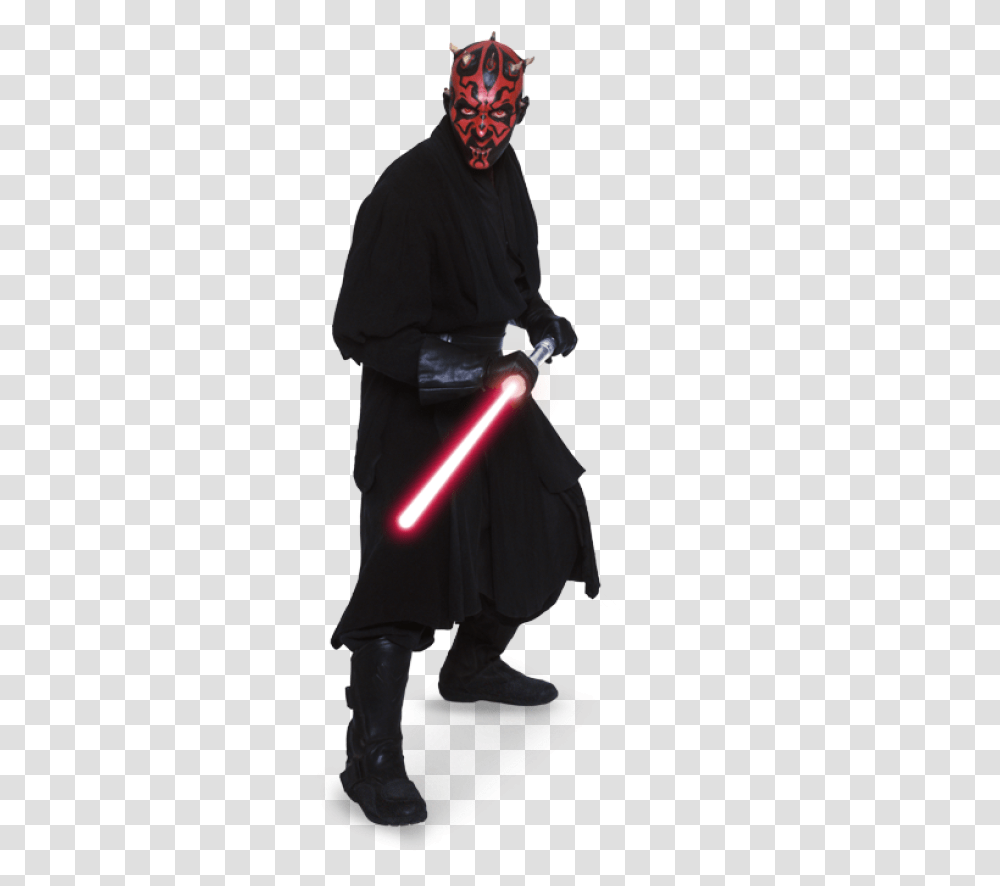 Download Hd Darth Maul Render Star Wars Darth Maul, Duel, Person, Human, Clothing Transparent Png
