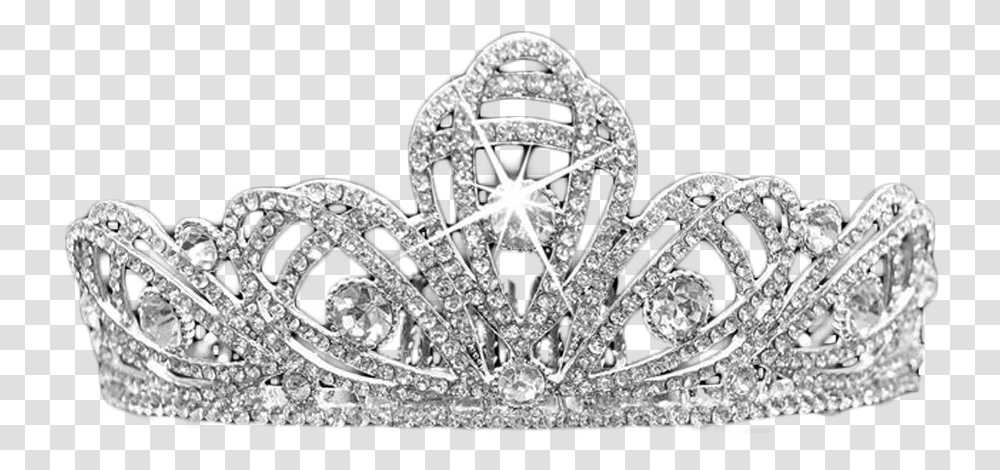 Download Hd Diamond Crown Background Image Diamond Crown, Accessories, Accessory, Jewelry, Tiara Transparent Png