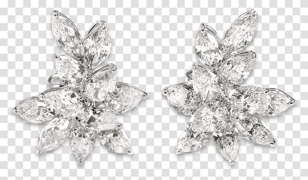 Download Hd Diamond Earring Earrings, Accessories, Accessory, Jewelry, Gemstone Transparent Png