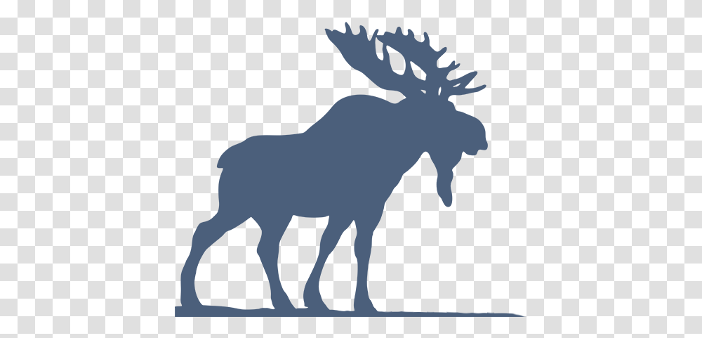 Download Hd Digital Moose Design Iphone 7 Plus Tough Case Bull Moose Outline, Animal, Mammal, Wildlife, Bird Transparent Png