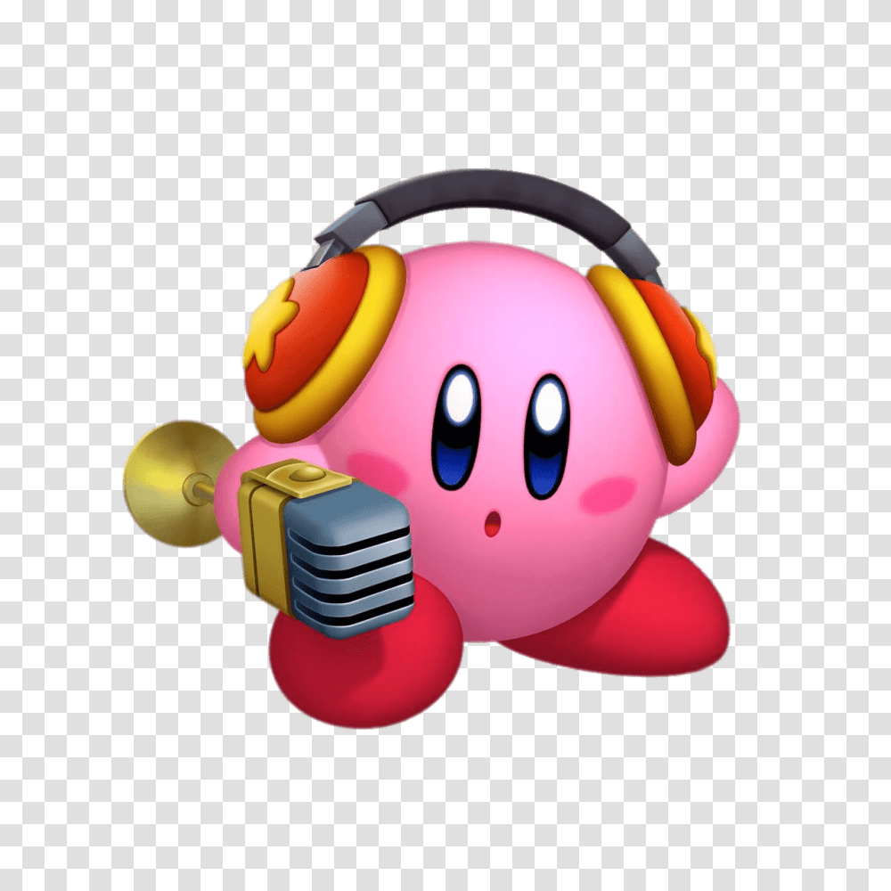 Download Hd Dj Kirby Music Kirby, Toy, Electronics, Headphones, Headset Transparent Png