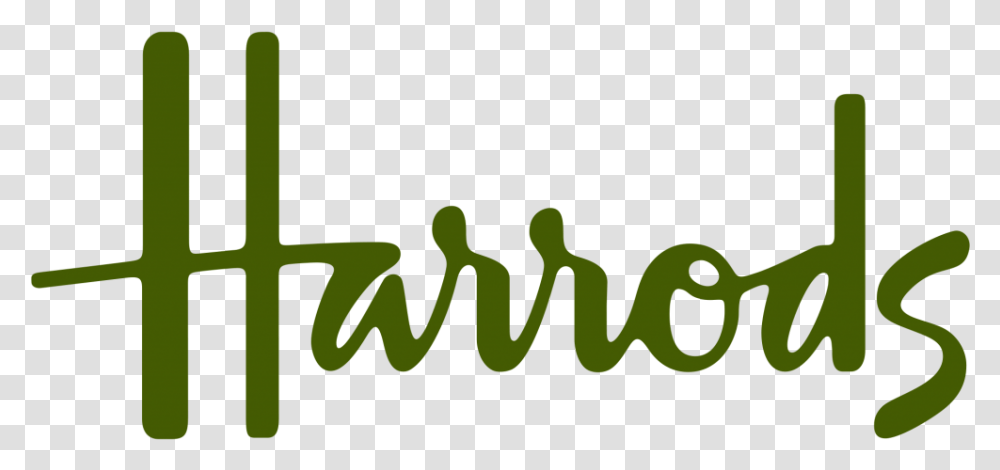 Download Hd Dollar Tree Logo Harrods Logo Green, Symbol, Text, Word, Alphabet Transparent Png