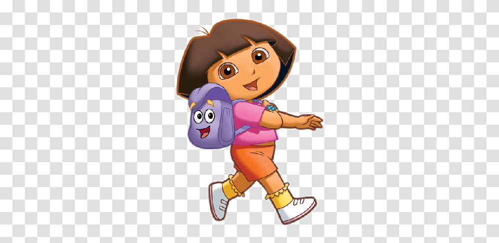Download Hd Dora The Explorer Walking Dora Animated Gif Dora Animated Gif, Toy, Female, Clothing, Apparel Transparent Png