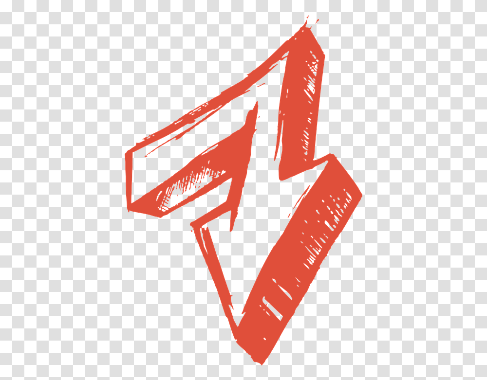 Download Hd Drawn Pen Arrow Draw A Pointing Arrow, Text, Weapon, Weaponry, Axe Transparent Png