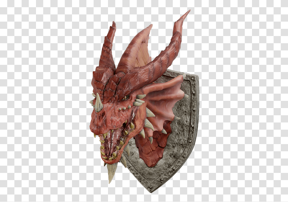Download Hd Dungeons & Dragons Large Dragon Head Wall Trophy Dragon, Person, Human, Sea Life, Animal Transparent Png