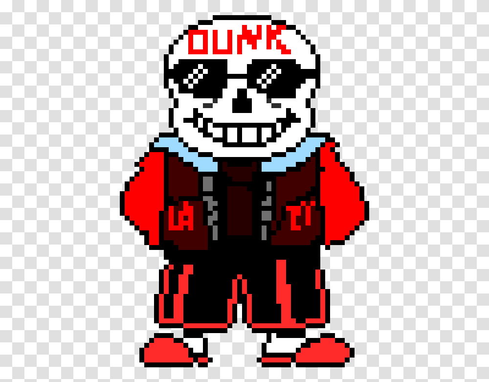 Download Hd Dunk Undertale Pixel Arte Sans Undertale Blue Eye Sans, Text, Rug, Graphics, Pac Man Transparent Png