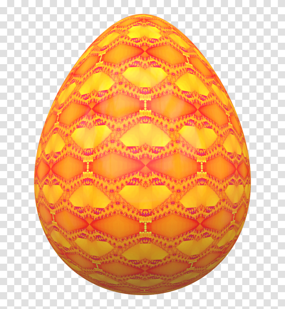 Download Hd Easter Eggs Image With Orange Easter Eggs Background, Food, Rug Transparent Png