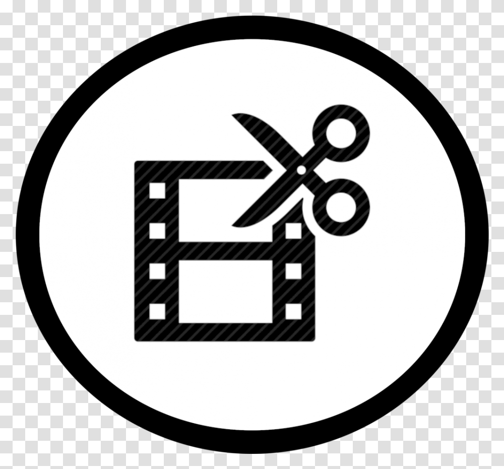 Download Hd Editing Video Edit Icon Video Editing Icon, Label, Text, Symbol, Logo Transparent Png