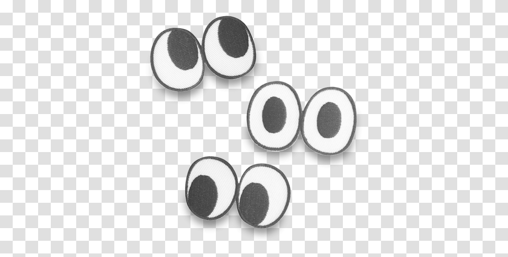 Download Hd Embroidered Googly Eyes Circle, Rug, Shower Faucet, Bowl Transparent Png