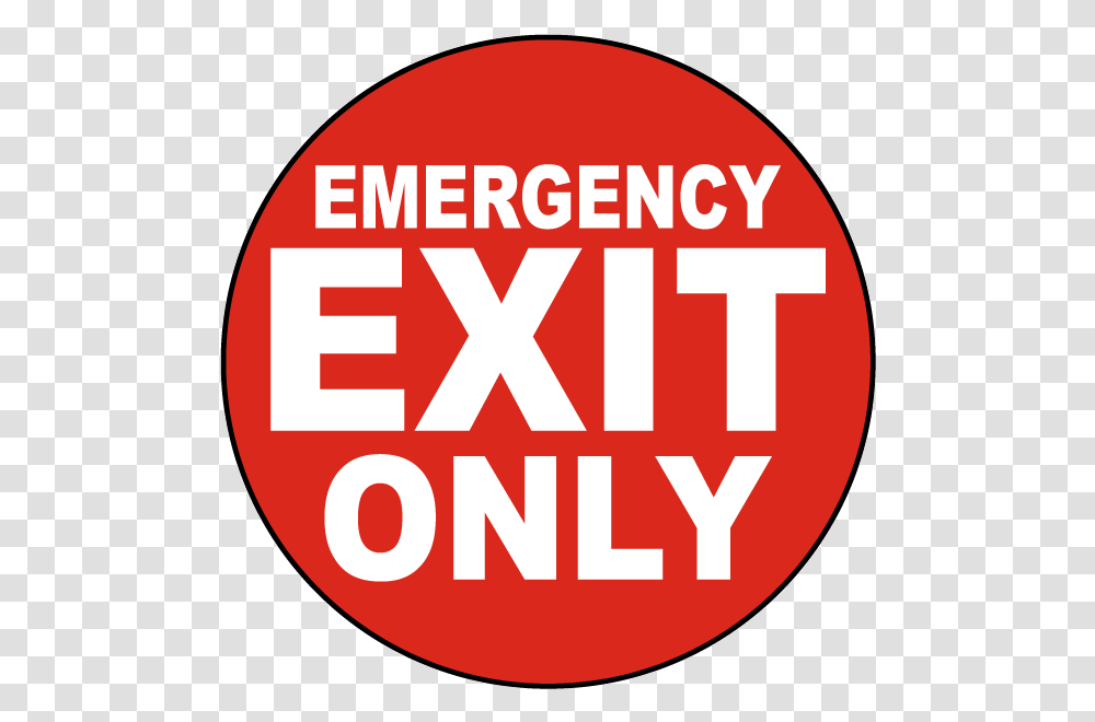 Download Hd Emergency Exit Only Floor Sign Fire Exit Do Folkeaksjonen Nei Til Mer Bompenger, First Aid, Label, Text, Symbol Transparent Png