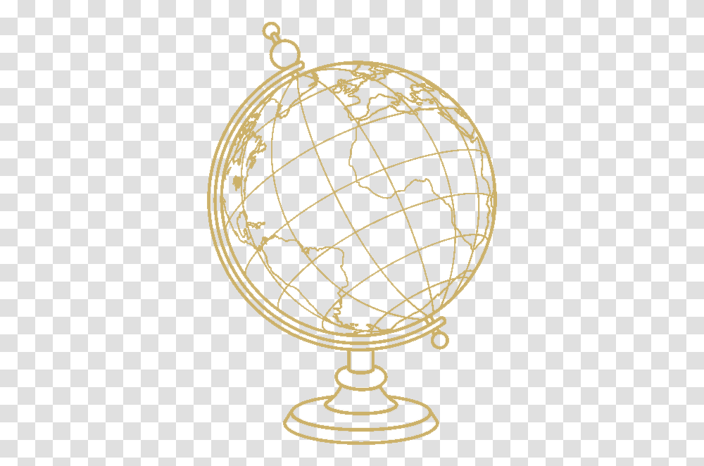 Download Hd Empower Gold World Icon, Outer Space, Astronomy, Universe, Planet Transparent Png