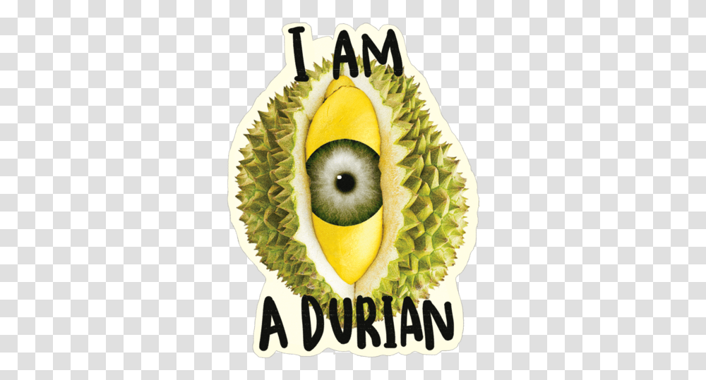 Download Hd Epic Durian Stickers Fresh, Plant, Fruit, Produce, Food Transparent Png