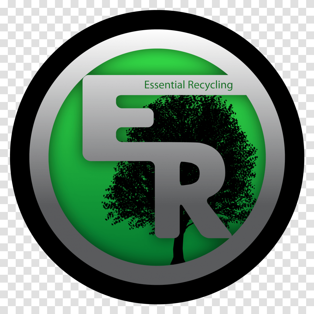 Download Hd Essential Recycling Logo Sponsor Circle Dreadnut Inc First Drop, Text, Number, Symbol, Vegetation Transparent Png