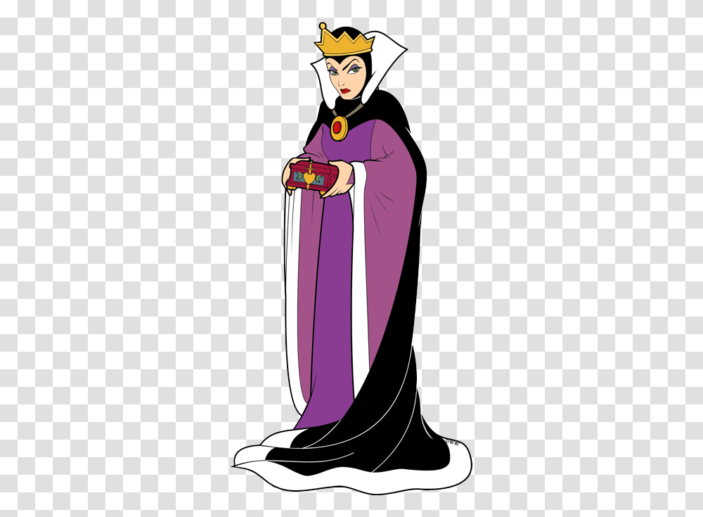 Download Hd Evil Queen Disney Evil Queen Clipart, Clothing, Apparel, Fashion, Cloak Transparent Png