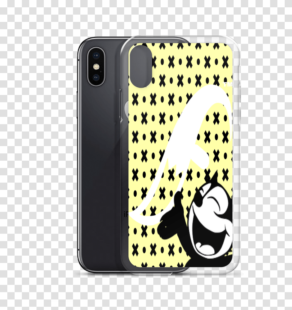 Download Hd Felix The Cat X Finest Finesse Iphone Case Mobile Phone Case, Electronics, Cell Phone, Skateboard, Sport Transparent Png