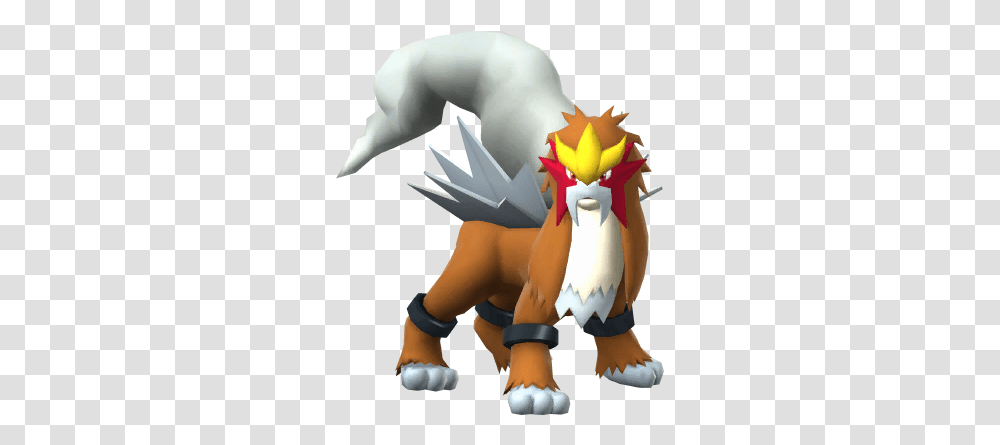 Download Hd Fig 20 Entei Pokemon Smash Bros Smash Bros Pokemon, Dragon, Figurine, Person Transparent Png