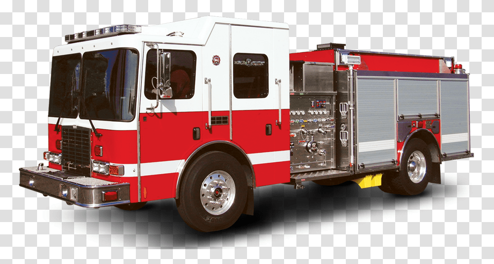 Download Hd Fire Brigade Truck Background Fire Truck, Vehicle, Transportation, Fire Department Transparent Png