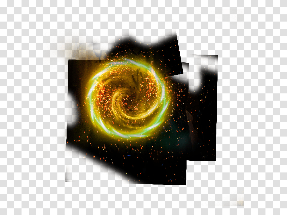 Download Hd Fire Circle Spiral Galaxy, Nebula, Outer Space, Astronomy, Universe Transparent Png