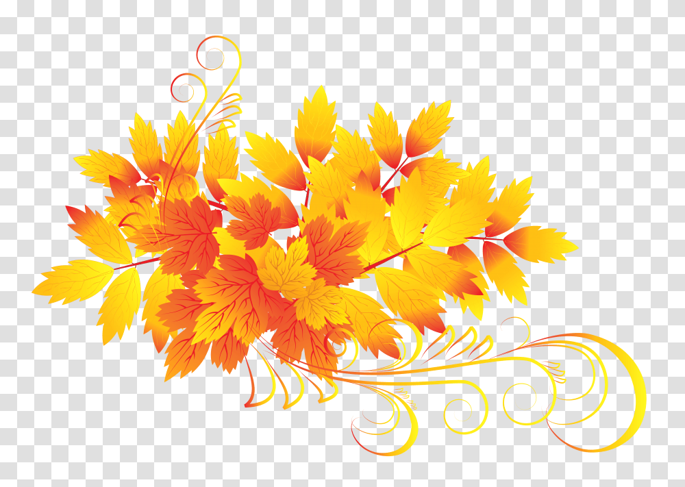 Download Hd Flower Autumn Fall Leaves Background Autumn Clipart, Leaf, Plant, Tree, Maple Leaf Transparent Png